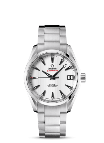 Omega Seamaster Aqua Terra 150M Co-Axial 38.5 Stainless Steel / White / Bracelet